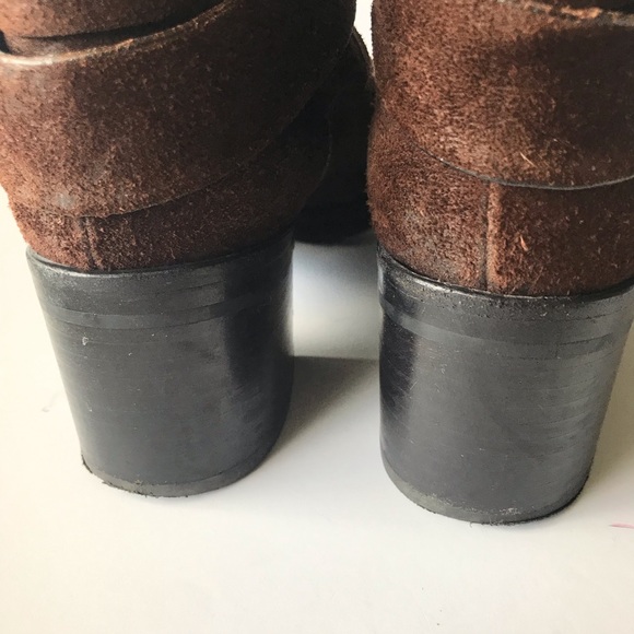 Roberto Del Carlo Brown Suede Boots - Picture 10 of 13